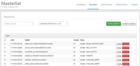 deped lis masterlist|learners information system log in.